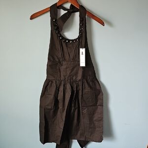 Two's Company Little Black Apron NWT